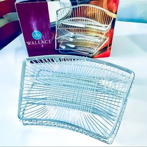 Wallace Silver-plated  Flatware Caddy